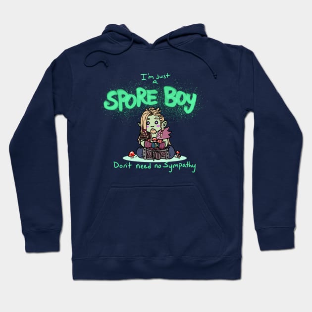 Spore Boy Hoodie by DivineandConquer